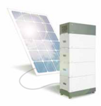 Photovoltaik-Panel und Stromspeicher