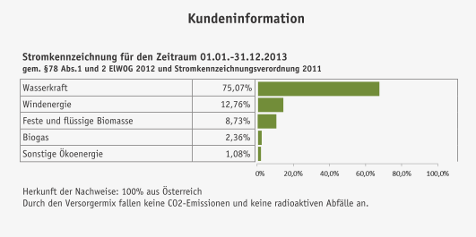 Rechnungserklärung Strom Kundeninformation