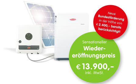 Abbildung einer Photovoltaik-Anlage