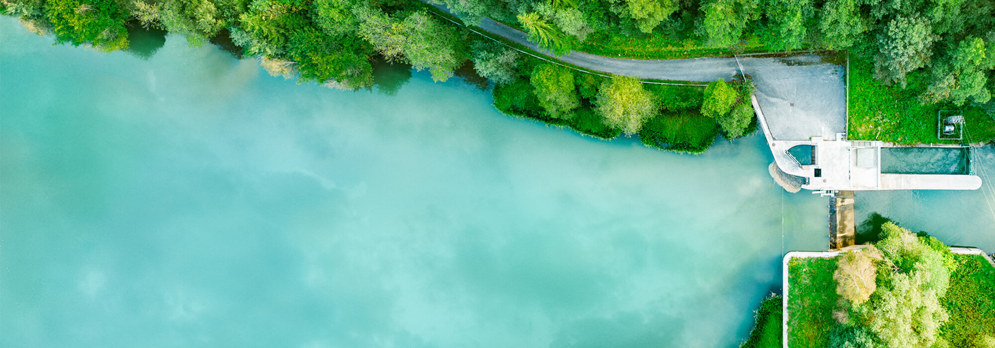 SteirerStrom - Wasserkraftwerk an der Feistritz von oben